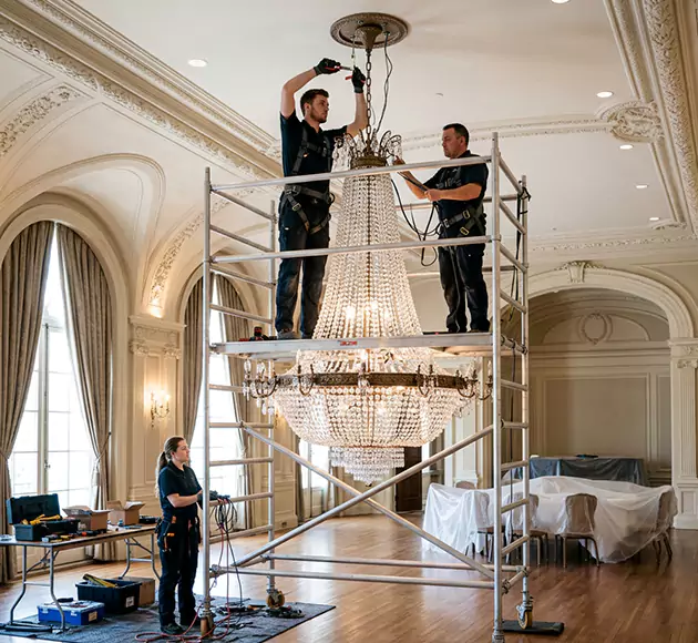 Professional Chandelier Installation: Your Local Fixture Team in Titusville, FL